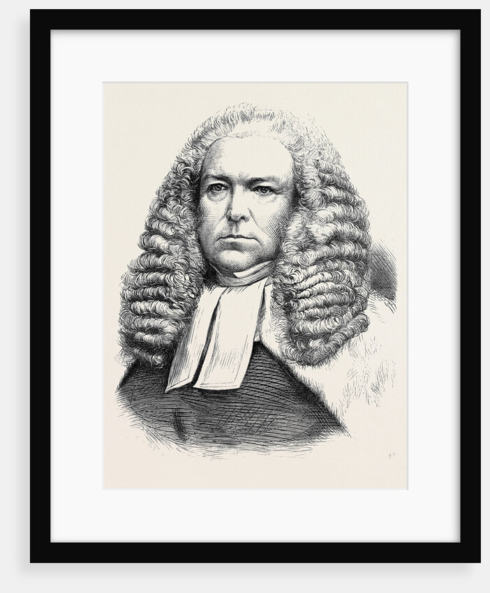 The Late Baron Channell 1873 by Anonymous