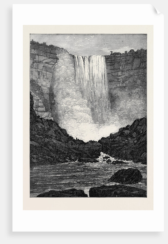 The Kaieteur Falls British Guiana 1873 by Anonymous