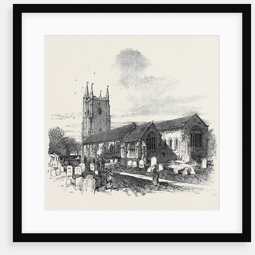 The Disaster at Dungeness: Lydd Church 1873 by Anonymous