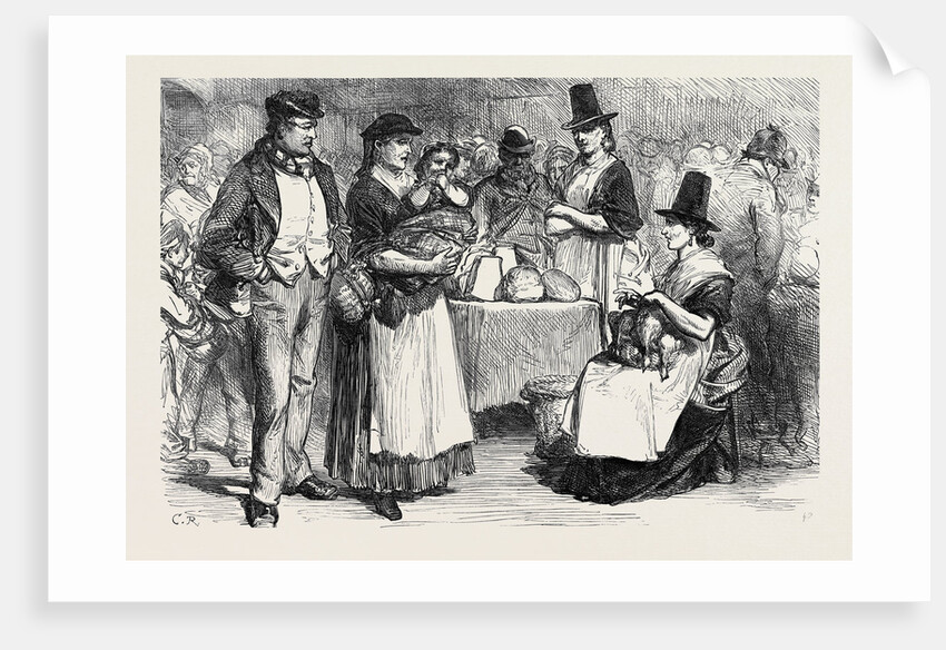 The Strike in South Wales: The Colliers' Saturday Night 1873 by Anonymous