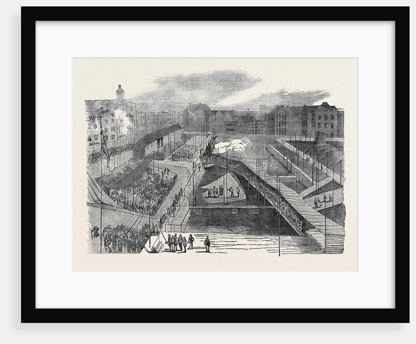 The Prince of Wales Laying the Foundation Stone of Covent Garden Theatre December 31 1808 by Anonymous