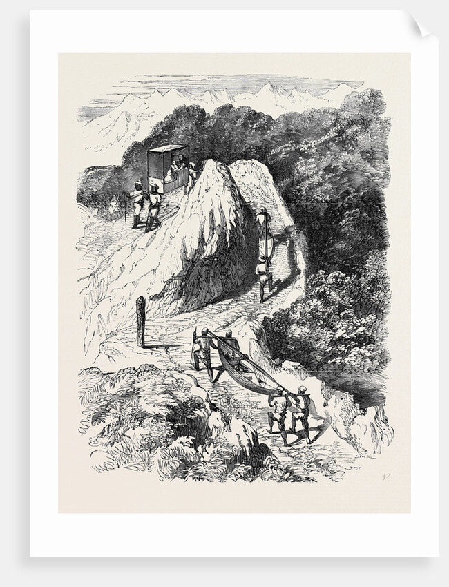 Mode of Travelling in Nepaul. by Anonymous