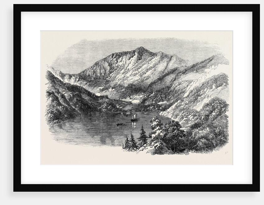 The Lake and Bazaar of Nynee Tal Himalaya the Refuge of English Families Who Have Escaped from the Insurrections in Delhi Meerut by Anonymous