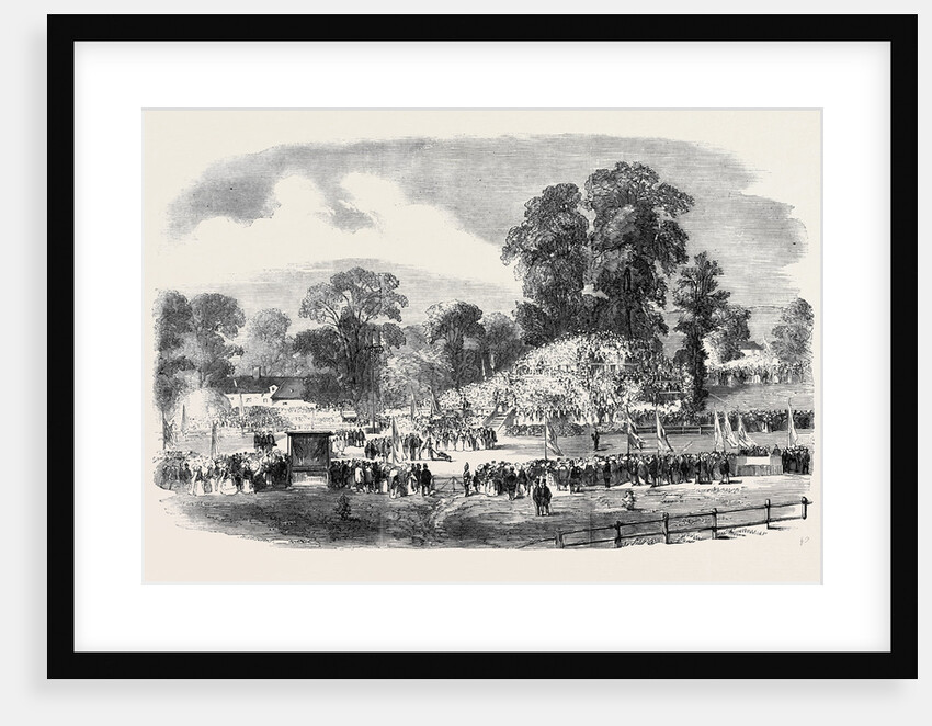 Commencement of the Oswestry and Newtown Railway by Anonymous