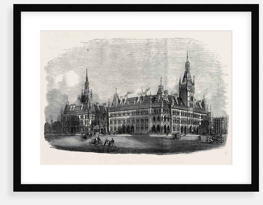 The New Government Offices: Fourth Prize Design for the War Office (Messrs. Pritchard and Seddon Architects): Premium £200 by Anonymous