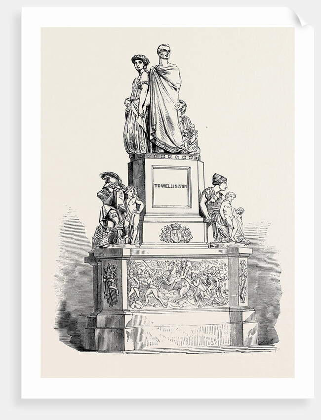 Prize Models for the Wellington Monument: Fourth Premium £200 Chev. Dupre Florence by Anonymous