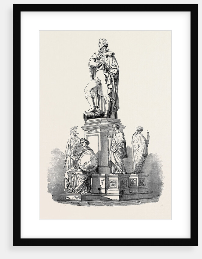 Prize Models for the Wellington Monument: No. 21 Premium £100 Herr Hahnel Dresden by Anonymous