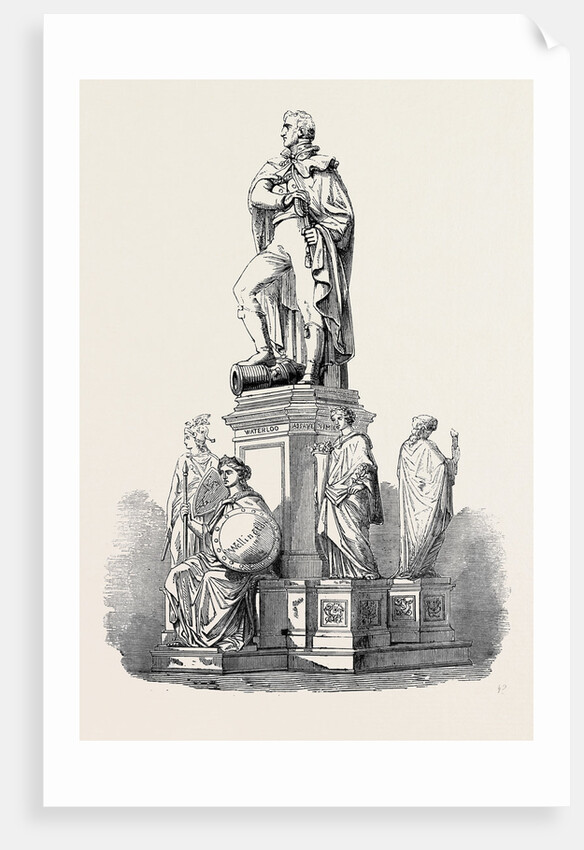 Prize Models for the Wellington Monument: No. 21 Premium £100 Herr Hahnel Dresden by Anonymous