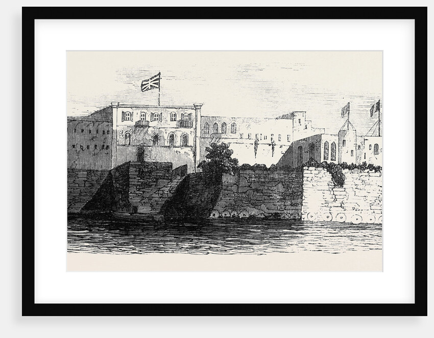 Houses of the English and French Consuls at Rabat in Morocco. by Anonymous