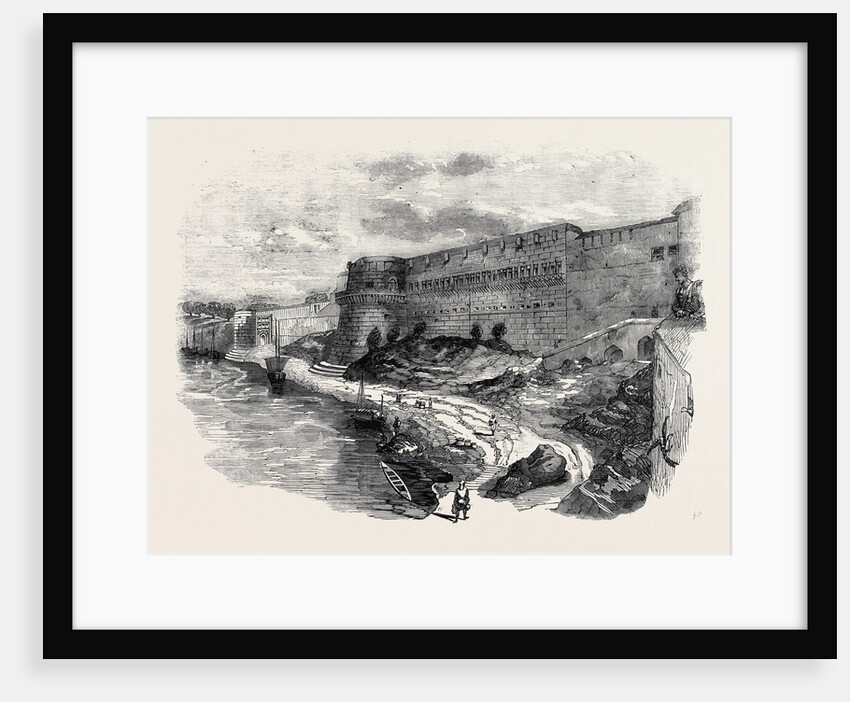 The Fort of Allahabad from the River Jumna by Anonymous