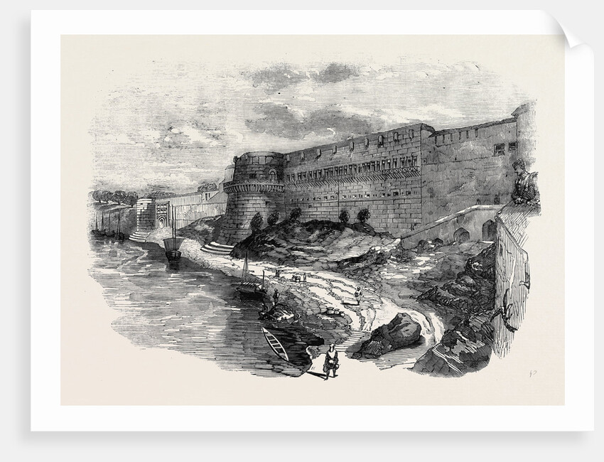 The Fort of Allahabad from the River Jumna by Anonymous