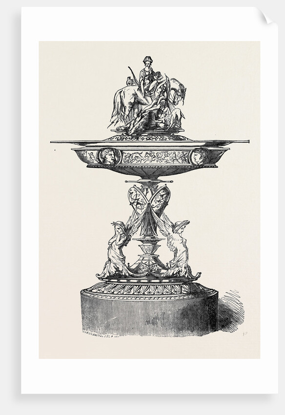The Doncaster Cup 1857 by Anonymous