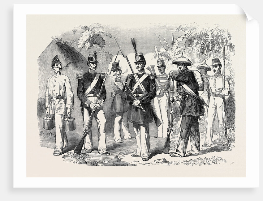 Philippine Native Infantry by Anonymous