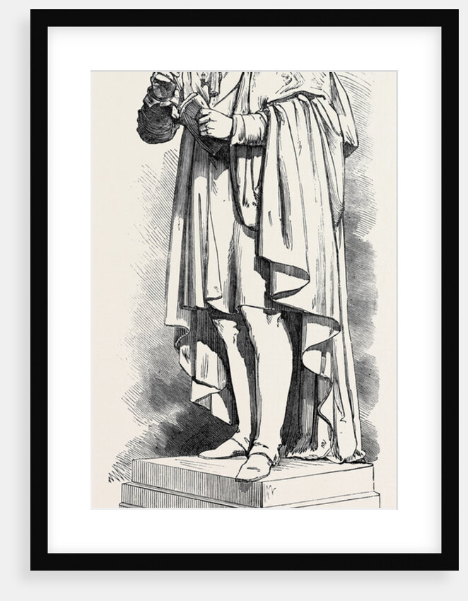 Statue of the Poet Moore at Dublin by Anonymous