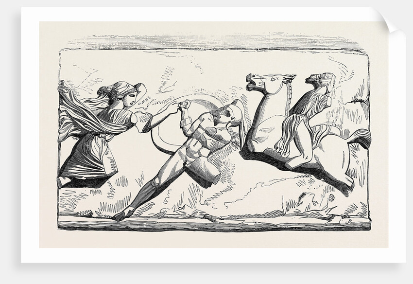 The Boudroum Marbles: No. 5. Sculpture from the Same Monument by Anonymous