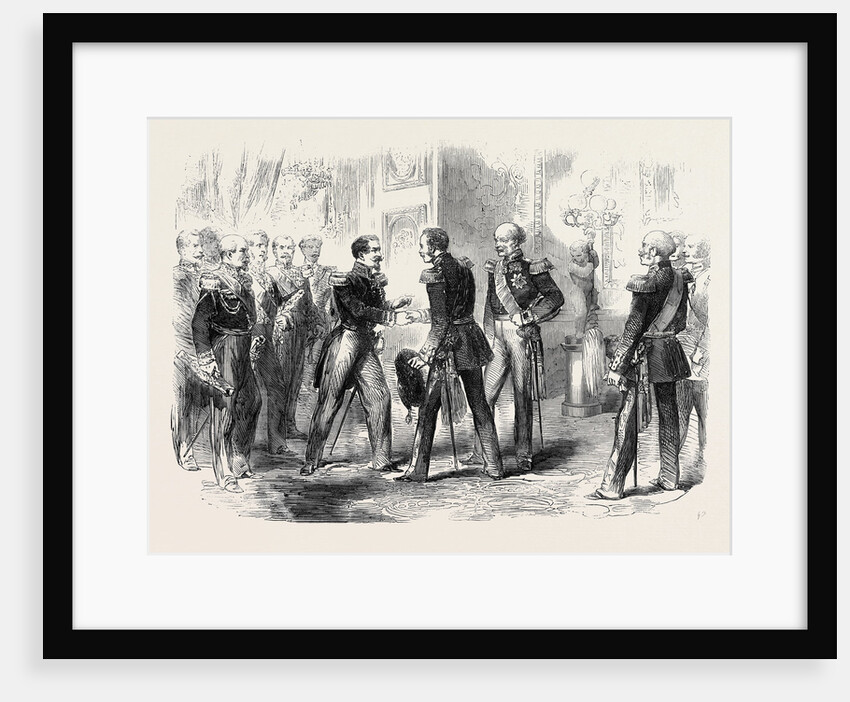 Meeting of the Emperor of the French and the Emperor of Russia at Stuttgart by Anonymous