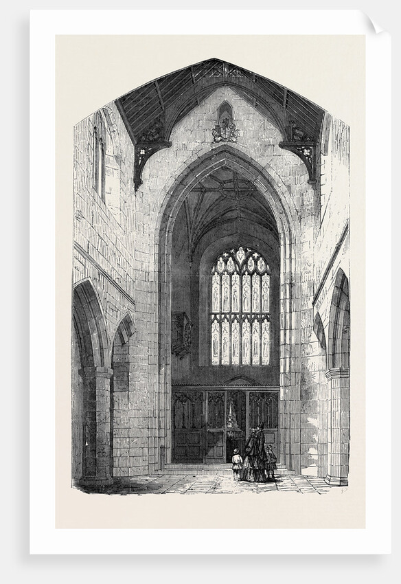 Wimborne Minster Restored by Anonymous