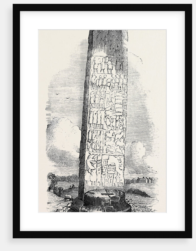 Suenos' Stone Near Forres Moray N.B. by Anonymous