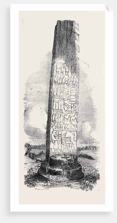 Suenos' Stone Near Forres Moray N.B. by Anonymous