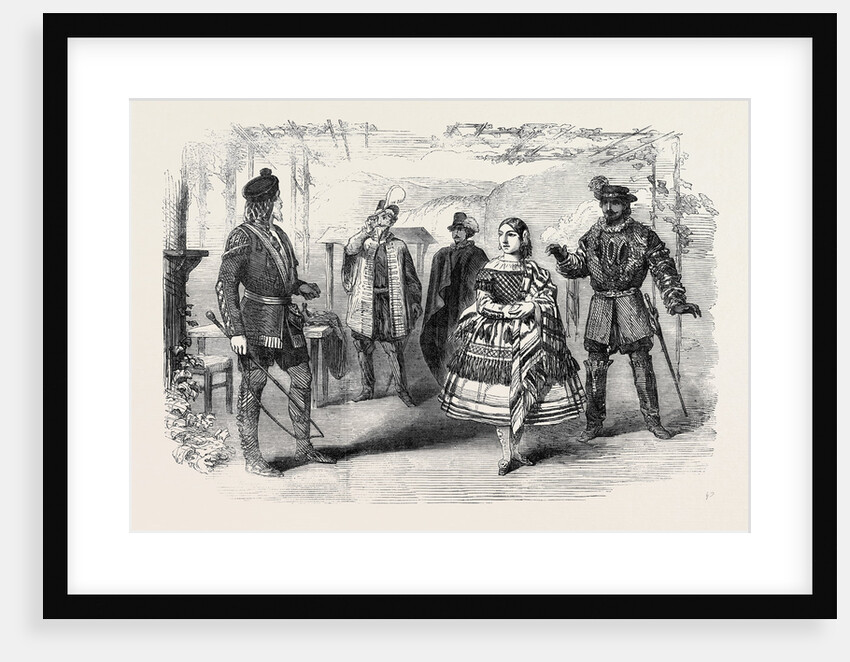 Scene from Balfe's New Opera of the Rose of Castile at the Lyceum Theatre by Anonymous
