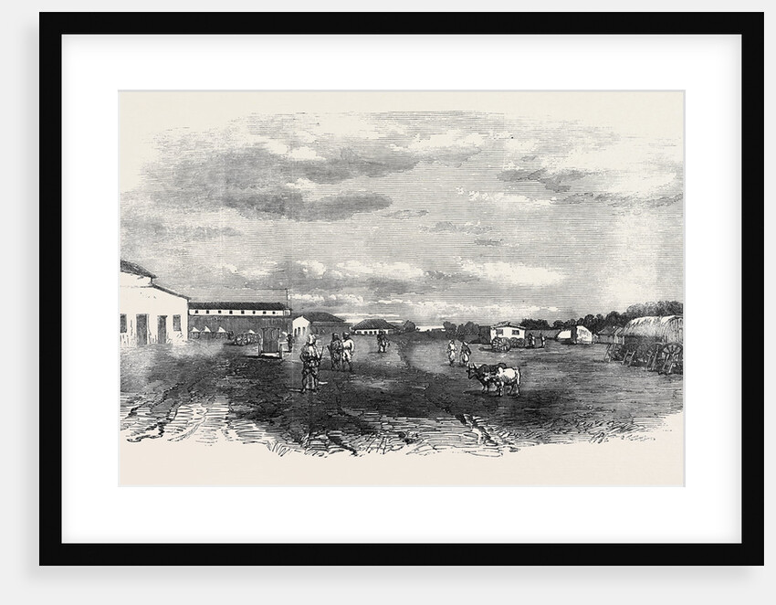 Meerut: The Barracks by Anonymous
