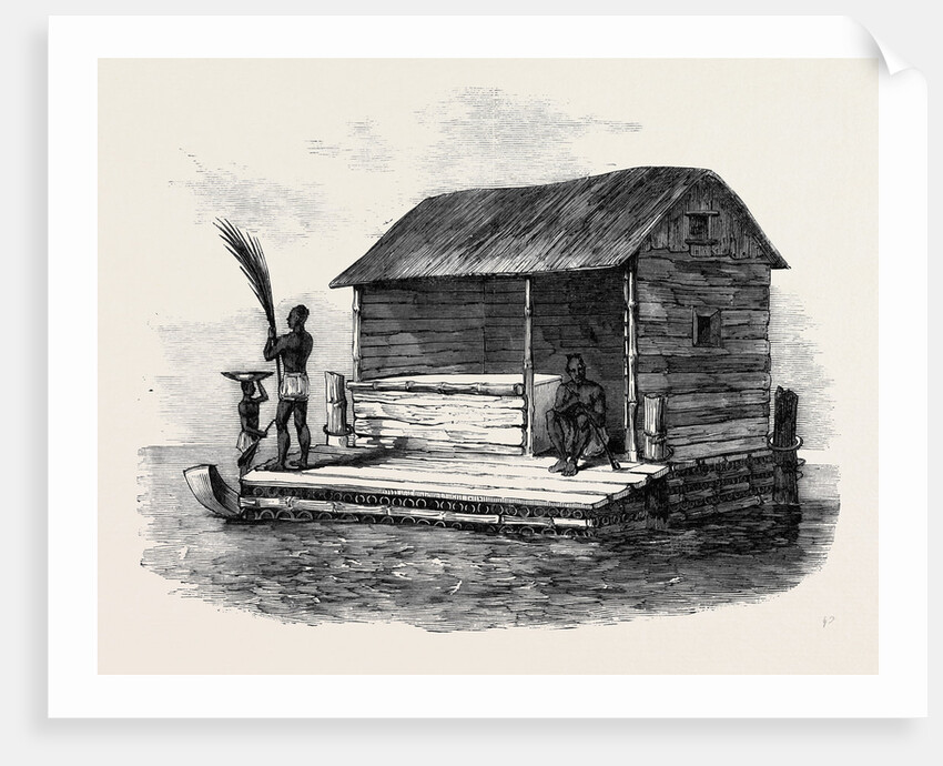 Siamese Bamboo Hut. by Anonymous