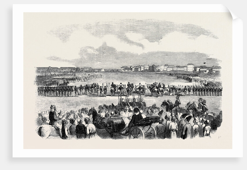 Execution at Bombay of a Mutinous Havildar and Sepoy by Blowing from Guns by Anonymous