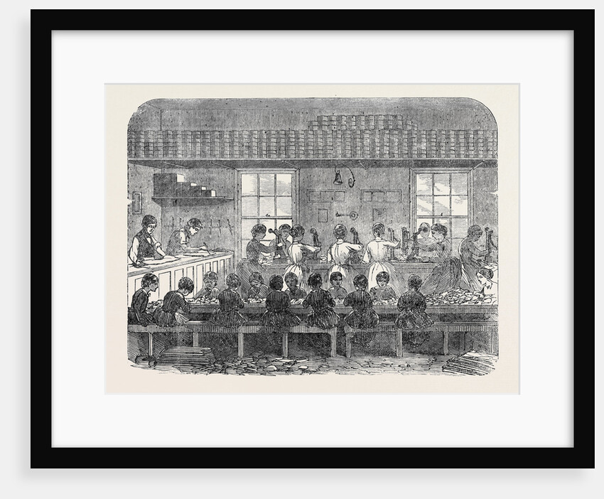 Fisher's Patent Label Manufactory Boston by Anonymous