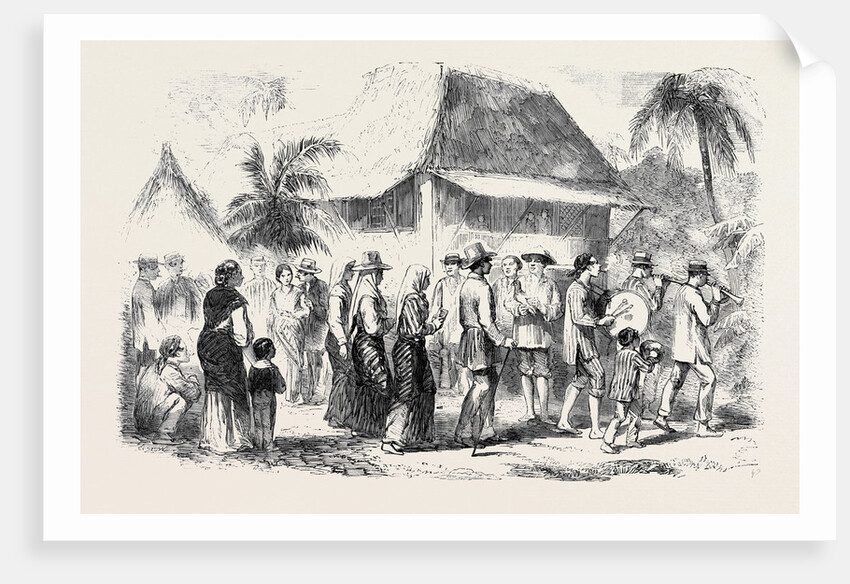 Marriage Procession in Manilla by Anonymous