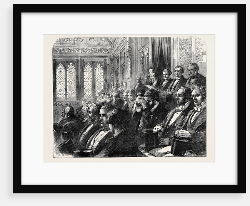 The Strangers' Gallery in the House of Commons by Anonymous