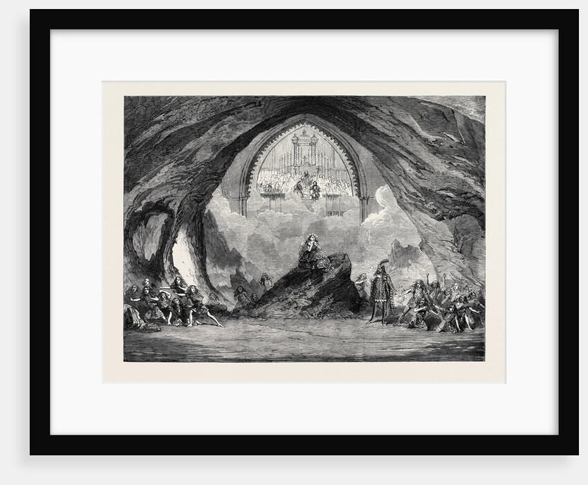 The Last Scene from the New Opera of Satanella at Covent Garden Theatre by Anonymous