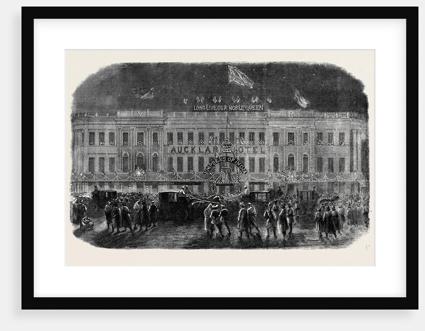 Auckland Hotel (Hall of All Nations) Calcutta by Anonymous