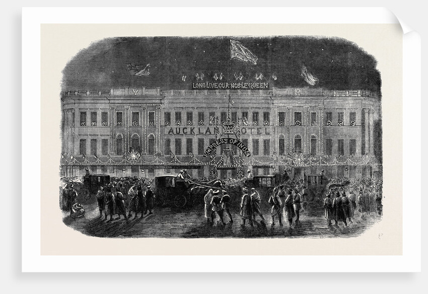 Auckland Hotel (Hall of All Nations) Calcutta by Anonymous