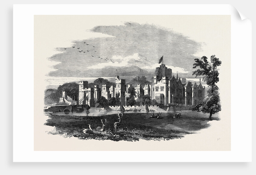 Bayons Manor Lincolnshire the Seat of the Right Hon. Charles Tennyson D'Eyncourt by Anonymous