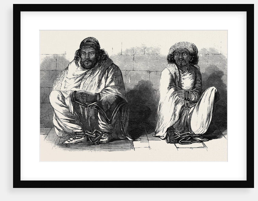 Mushruff Khan and Wahid Ali by Anonymous