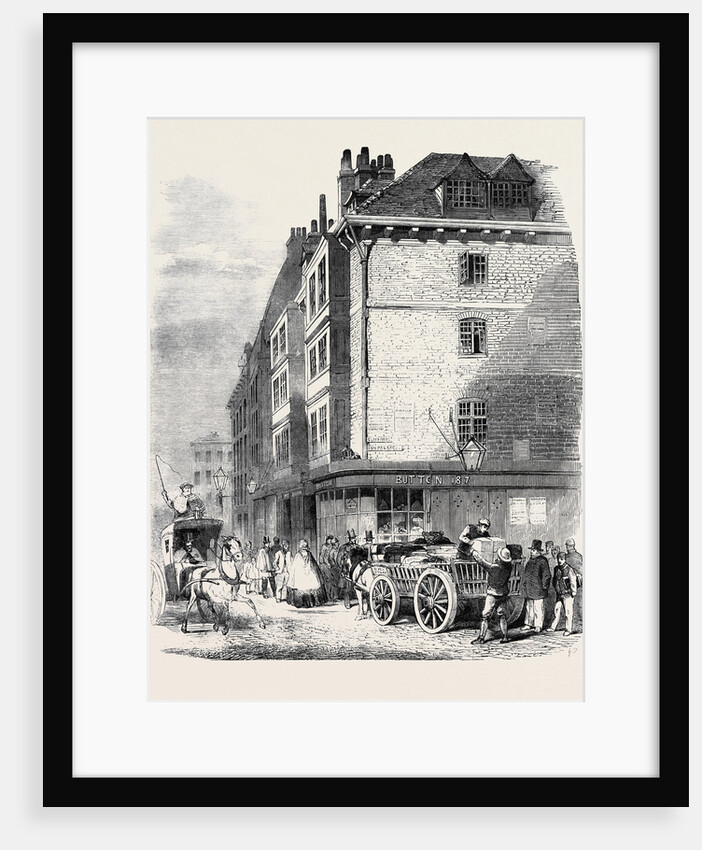 Old Houses Recently Demolished Near St. Dunstan's Church Fleet Street by Anonymous