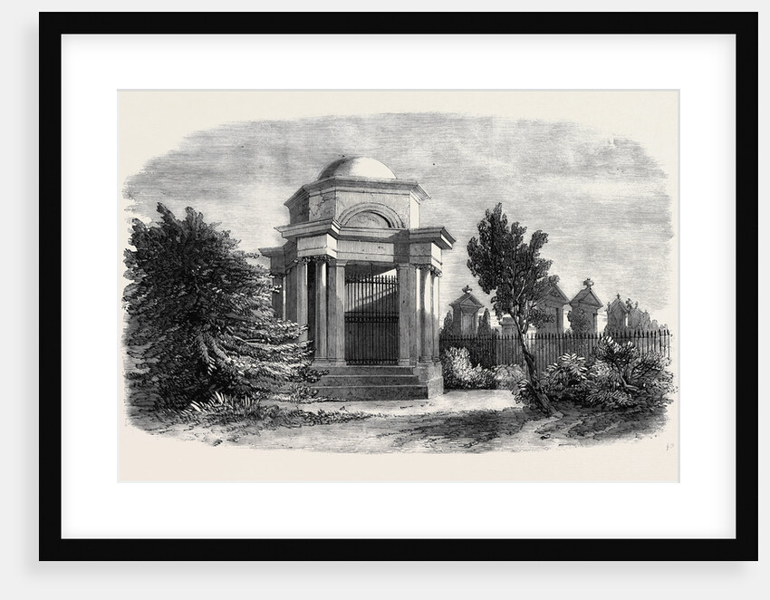 The Burns Mausoleum Dumfries the Burns Centenary by Anonymous
