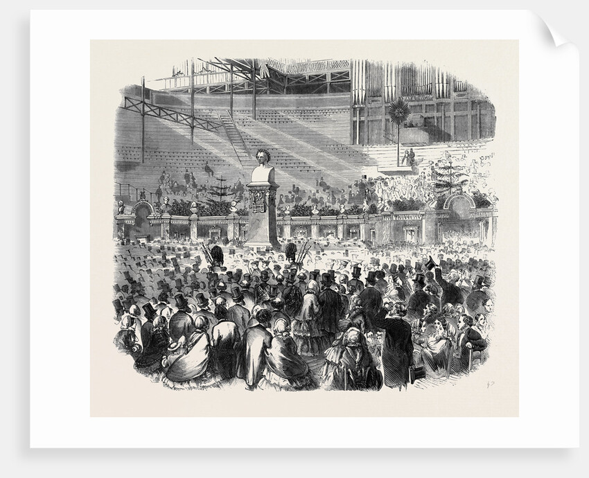 Festival at the Crystal Palace Sydenham the Burns Centenary by Anonymous
