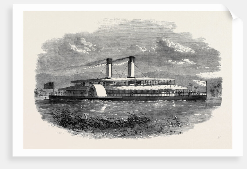 Indus Steam Flotilla Model Vessel by Anonymous