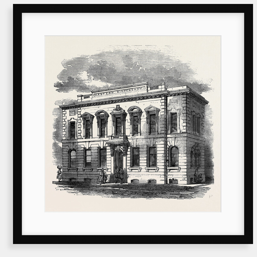 The Eastern Dispensary in Leman Street Goodman's Fields by Anonymous