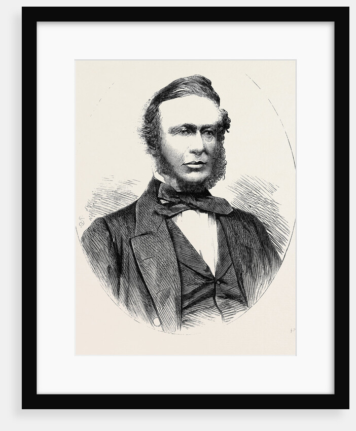 Mr. George Skirrow Beecroft M.P. for Leeds from a Photograph by Mr: Navey of Leeds by Anonymous