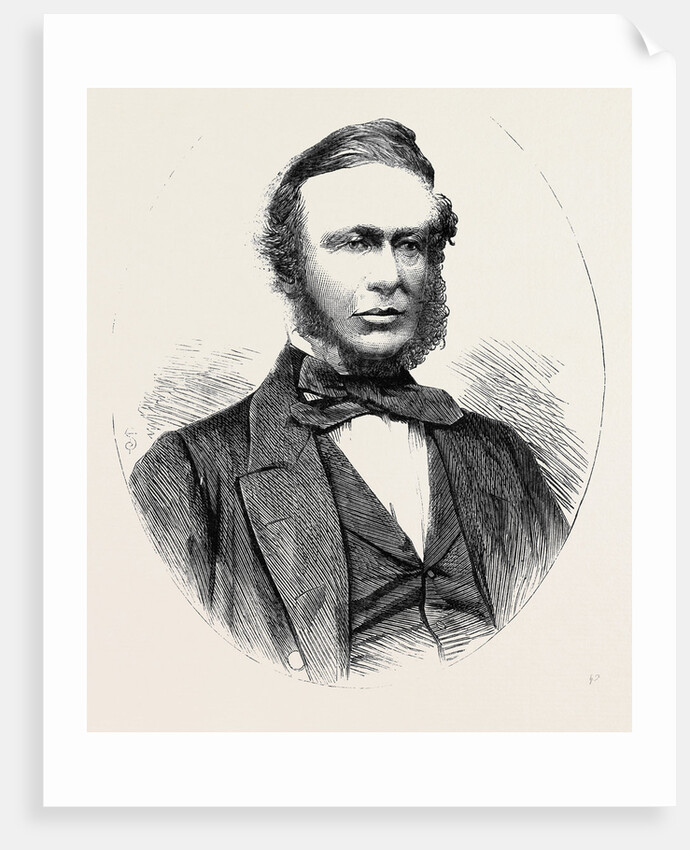 Mr. George Skirrow Beecroft M.P. for Leeds from a Photograph by Mr: Navey of Leeds by Anonymous