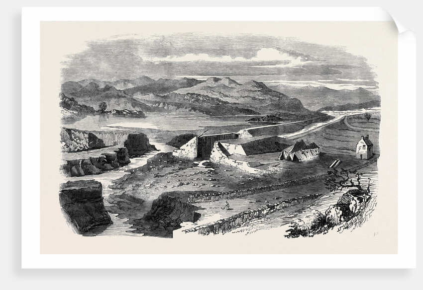 The Destruction of the Crinan Canal the Canal at Dunardrie Looking East by Anonymous