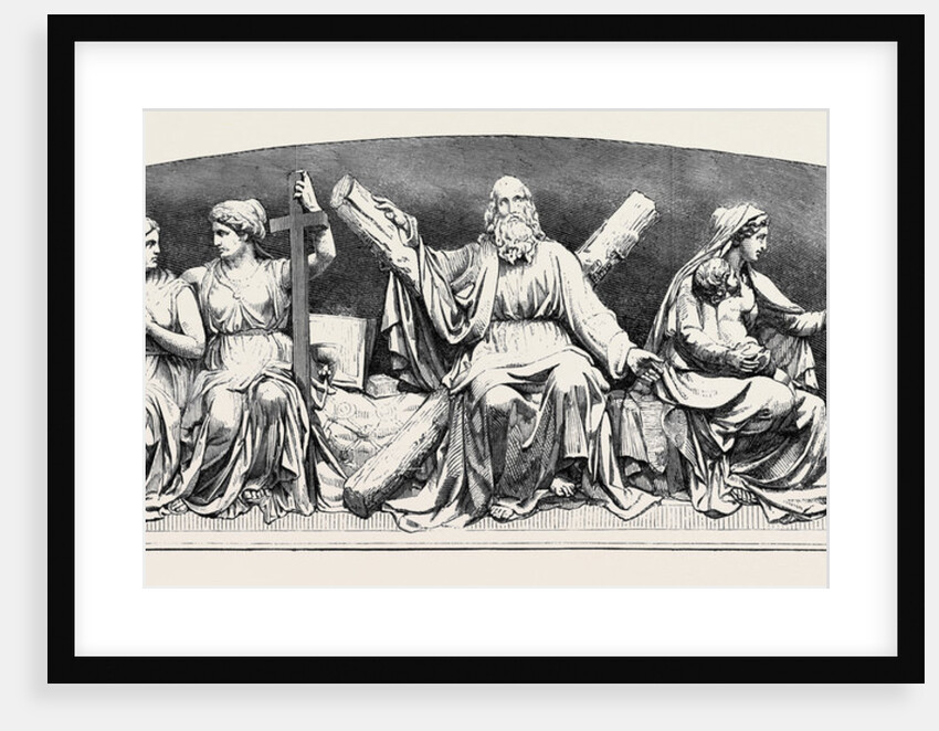 Bas-Relief in the Interior of the Masonic Hall Edinburgh by Anonymous