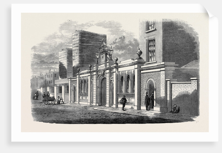 Croll's Dry Gasmeter Manufactory Kingsland Road by Anonymous