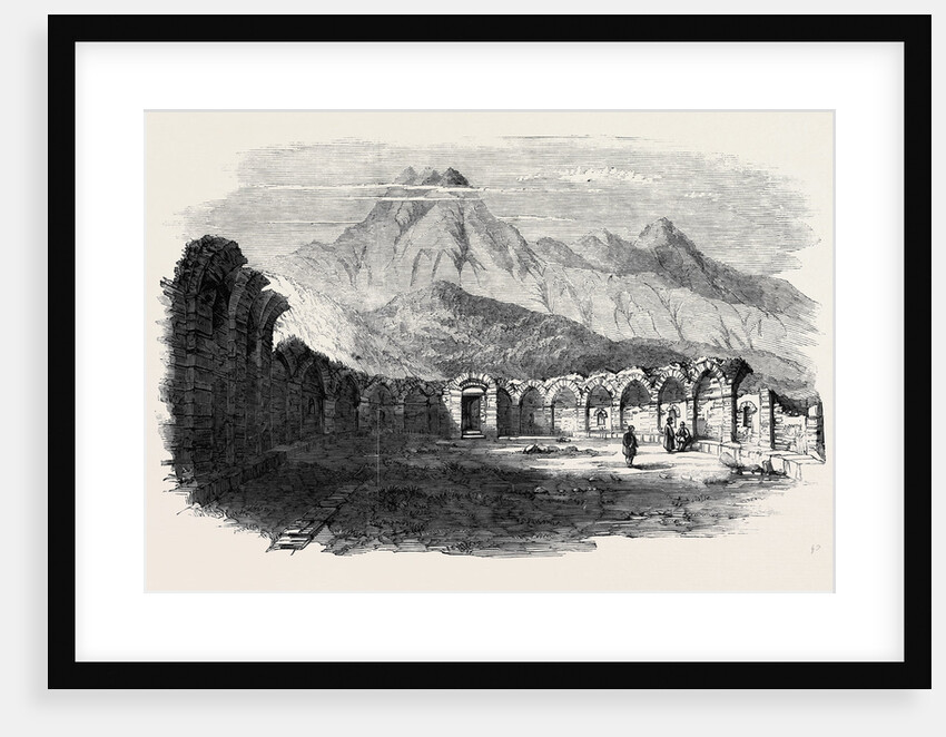 The Temple of Neptune at Zowan Near the Source of the Stream which Supplied Water to Carthage by Anonymous