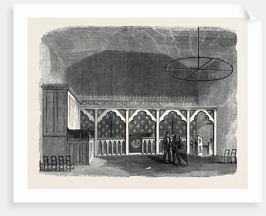 Chapel in Horseshoe Court Clare Market by Anonymous