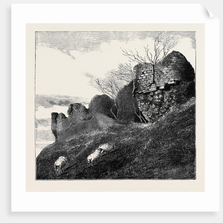 Ruins of Northampton Castle. by Anonymous