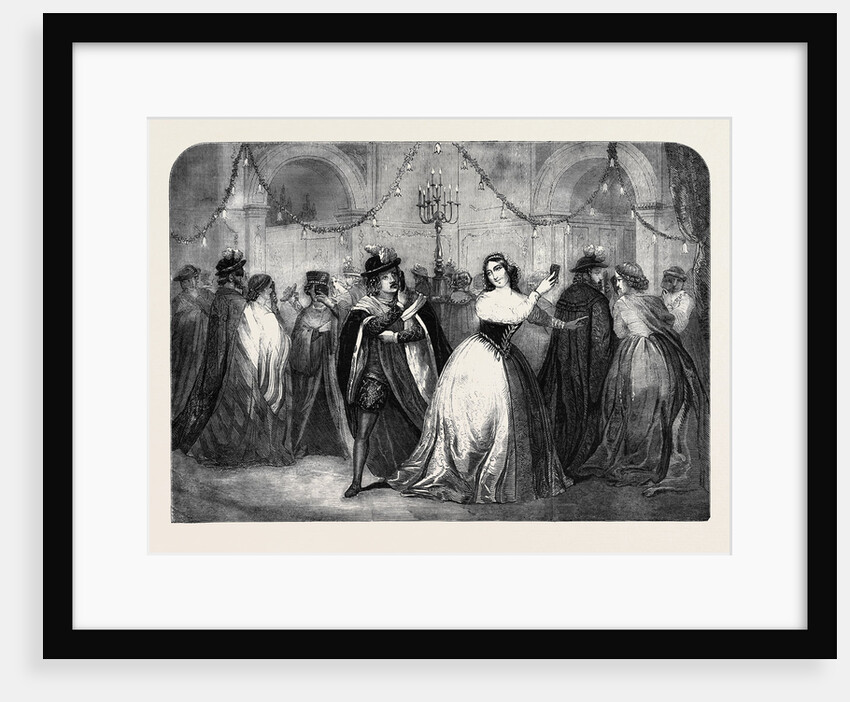 Scene from Much Ado About Nothing at the Princess' Theatre by Anonymous