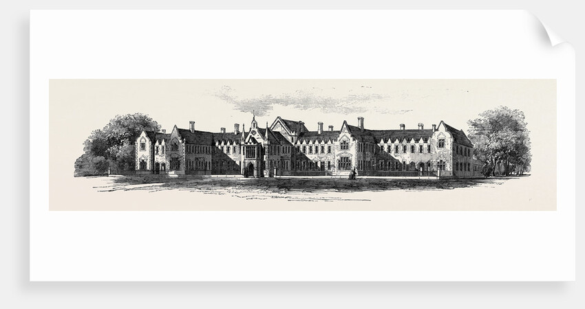 Risbridge Union Workhouse at Kedington Suffolk. by Anonymous